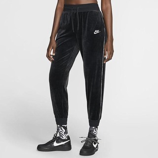 Pantaloni Nike Sportswear Heritage Dama Negrii Albi | SCTR-16894